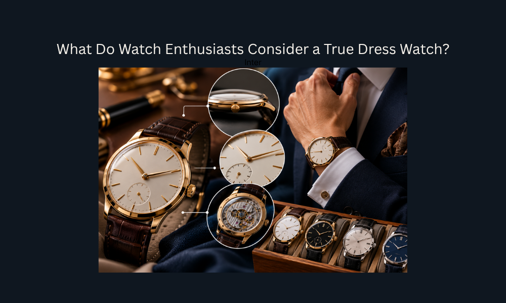 Classic dress watches showcasing elegant and traditional design elements.
